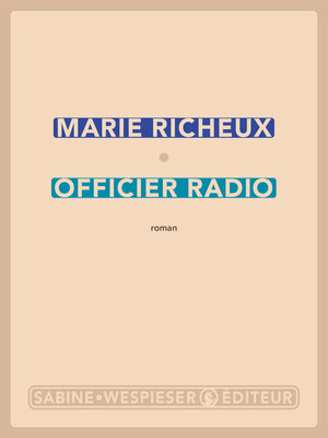 cover image of Officier radio